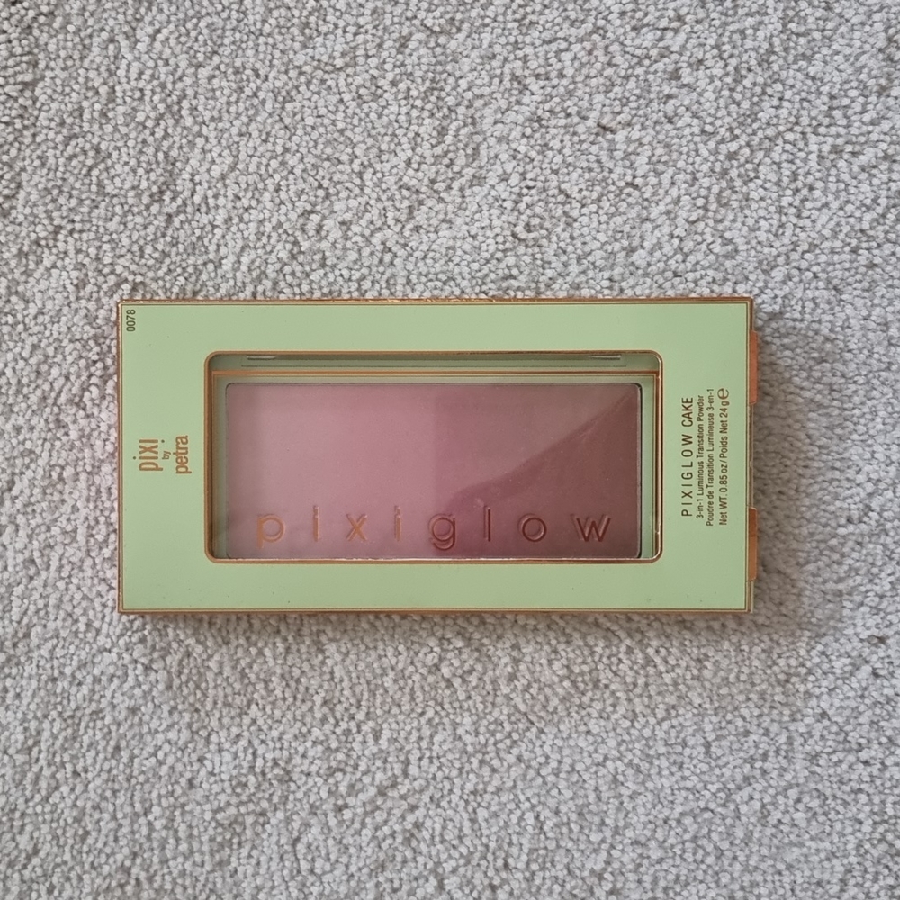 BNIB PIXI Pixi Glow Cake 3-in-1 Luminous Transition Cheek Colour Powder